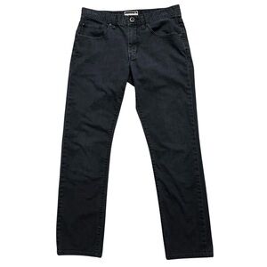 Travis Mathew Jeans Mens Size 32 Denim 5-Pockets Slim Straight Stretch Gray